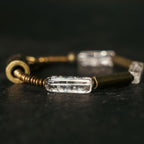 Fortune Jewel Copper Square White Crystal Luck Bracelet