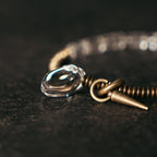Fortune Jewel Copper White Crystal Luck Bracelet