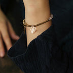 Fortune Jewel Copper White Crystal Luck Bracelet