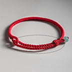 Fortune Jewel Red String Jade Connection Bracelet