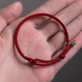 Fortune Jewel Red String Jade Connection Bracelet