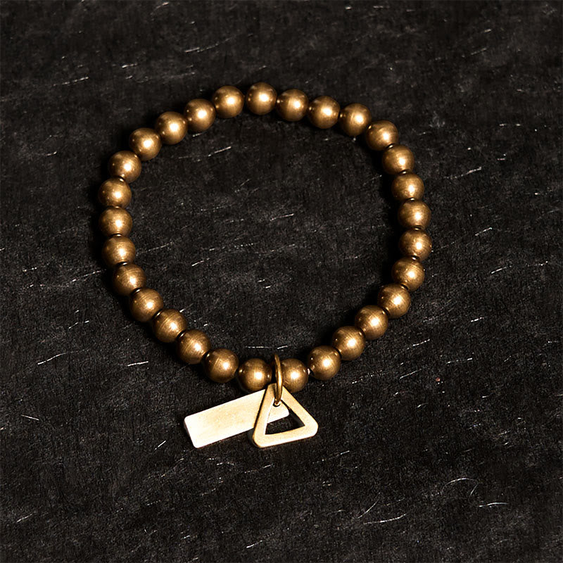 Fortune Jewel Copper Beads Balance Bracelet