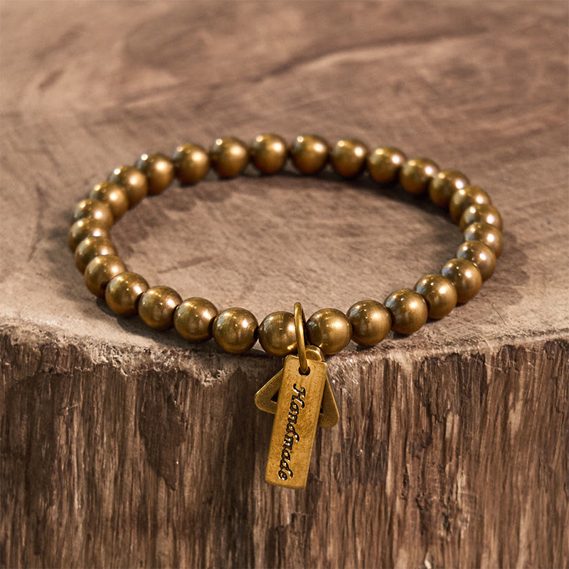 Fortune Jewel Copper Beads Balance Bracelet