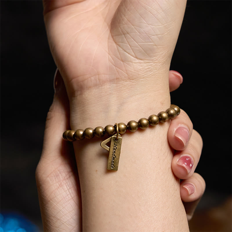 Fortune Jewel Copper Beads Balance Bracelet