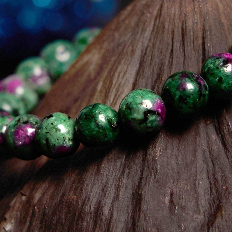 Fortune Jewel Ruby Zoisite Connection Bracelet