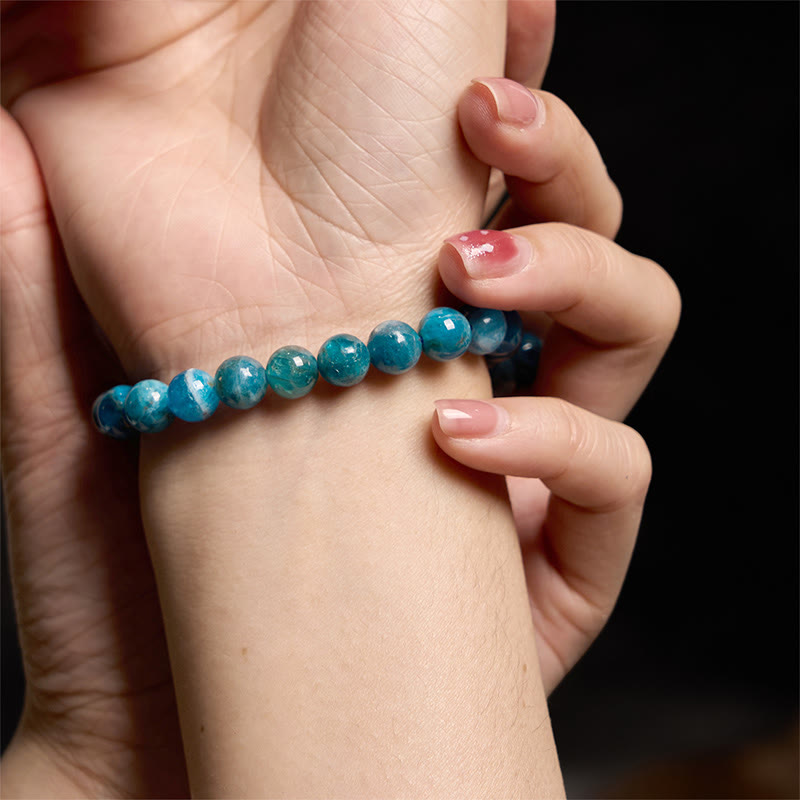 Fortune Jewel Apatite Manifestation Bracelet