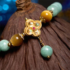 Fortune Jewel Jade Yellow Tiger Eye Prosperity Bracelet