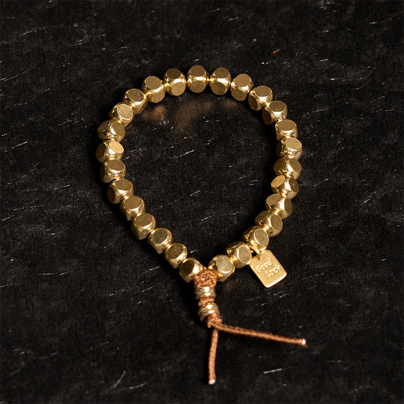 Fortune Jewel Copper String Good Luck Self Care Bracelet
