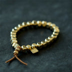 Fortune Jewel Copper String Good Luck Self Care Bracelet