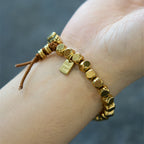 Fortune Jewel Copper String Good Luck Self Care Bracelet