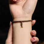 Fortune Jewel Copper Fish Bone Healing Bracelet