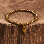 Fortune Jewel Copper Fish Bone Healing Bracelet