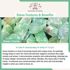 Fortune Jewel Green Calcite Lovely Rabbit Charm Clarity Bracelet