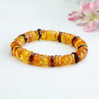 Fortune Jewel Amber Peace Buckle Confidence Bracelet