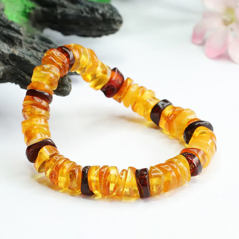Fortune Jewel Amber Peace Buckle Confidence Bracelet