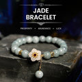 Fortune Jewel Jade Abundance Flower Bracelet