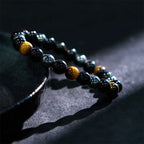 Fortune Jewel "Sending You Power and Protection" Tiger's Eye Bracelet Includes Gift Message Card Fortune Jewel