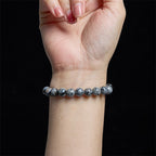 Fortune Jewel Snowflake Obsidian Balance Bracelet