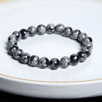 Fortune Jewel Snowflake Obsidian Balance Bracelet