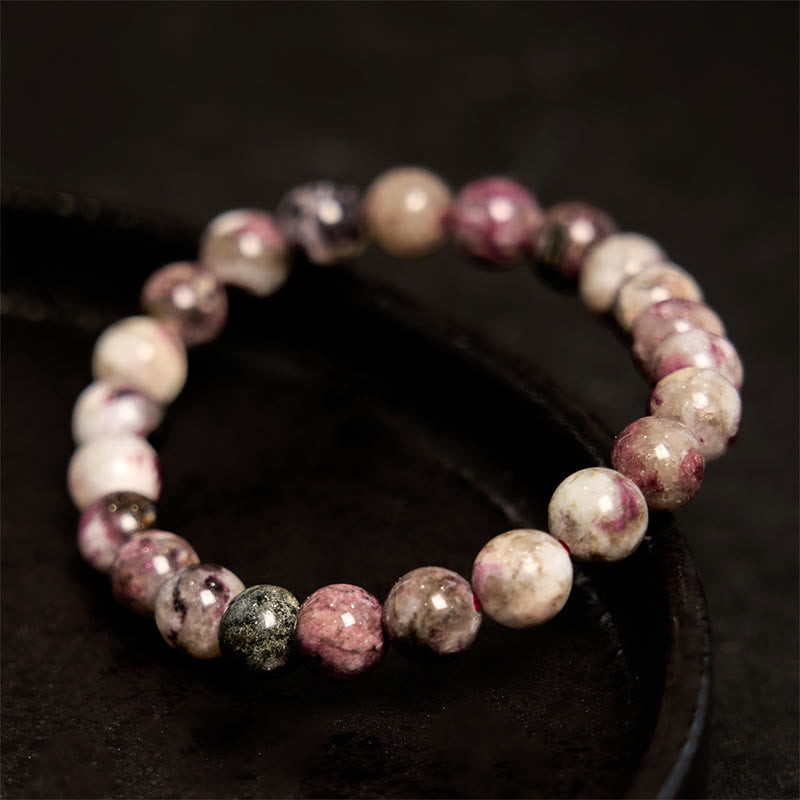 Fortune Jewel Plum Blossom Tourmaline Balance Bracelet