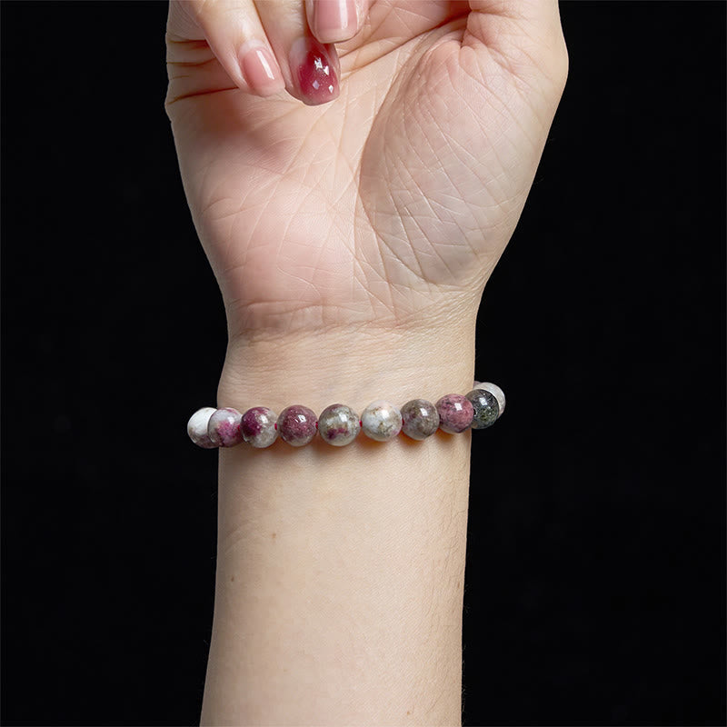 Fortune Jewel Plum Blossom Tourmaline Balance Bracelet