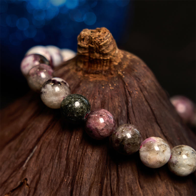 Fortune Jewel Plum Blossom Tourmaline Balance Bracelet