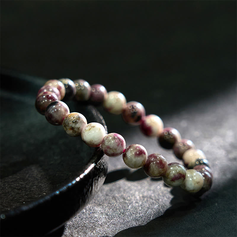 Fortune Jewel Plum Blossom Tourmaline Balance Bracelet