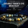 Fortune Jewel Yellow Blue Tiger Eye Courage Bracelet