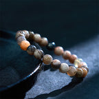 Fortune Jewel Black Moonstone Soothing Bracelet