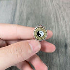 Fortune Jewel Yin Yang Chinese Zodiac Copper Wealth Adjustable Ring Fortune Jewel