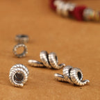 Fortune Jewel Red String 925 Sterling Silver Year of the Snake Coin Ring Snake Luck Bracelet
