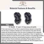 Fortune Jewel Pi Xiu Copper Brass Luck Keep Away Evil Spirits Bracelet Bangle