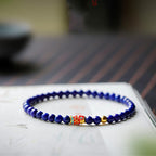 Fortune Jewel Lazurite Koi Fish Positive Bracelet