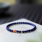 Fortune Jewel Lazurite Koi Fish Positive Bracelet