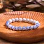 Fortune Jewel Sodalite Picasso Jasper White Turquoise Intuition Bracelet