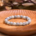 Fortune Jewel Picasso Jasper White Turquoise Courage Bracelet