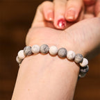 Fortune Jewel Picasso Jasper White Turquoise Courage Bracelet