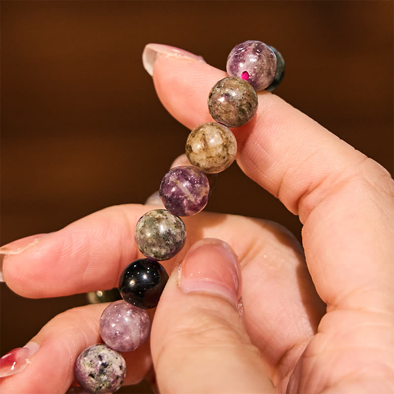 Fortune Jewel Rainbow Tourmaline Positive Bracelet