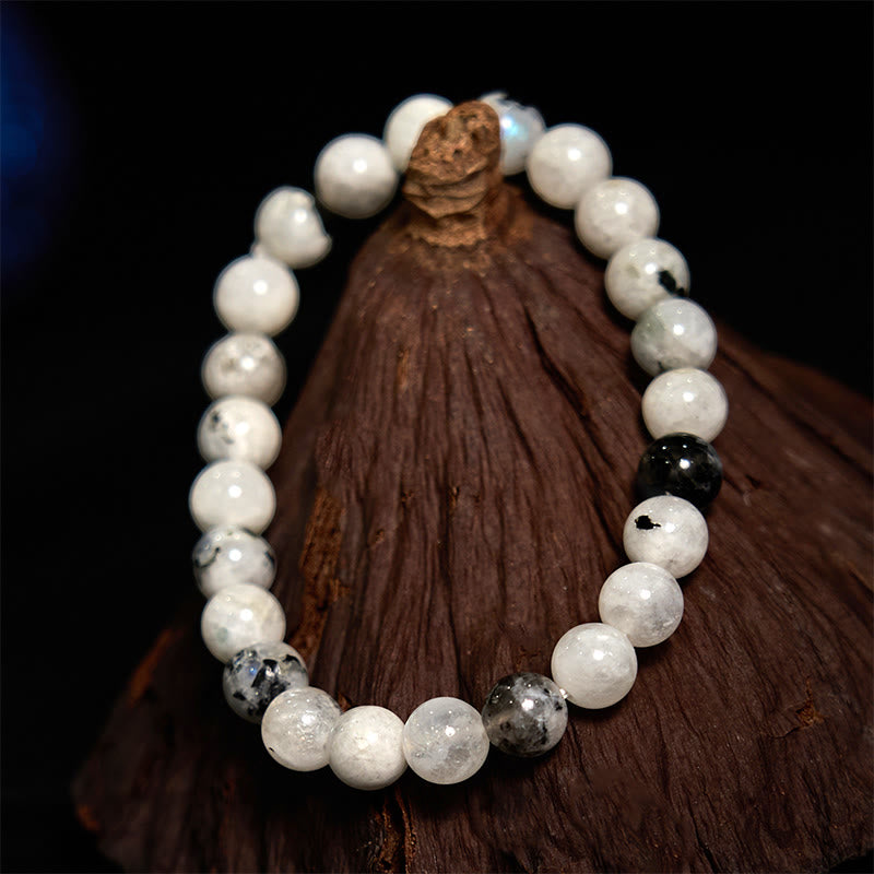Fortune Jewel Rainbow Moonstone Harmony Bracelet