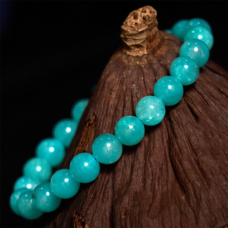 Fortune Jewel Amazonite Positive Balance Bracelet