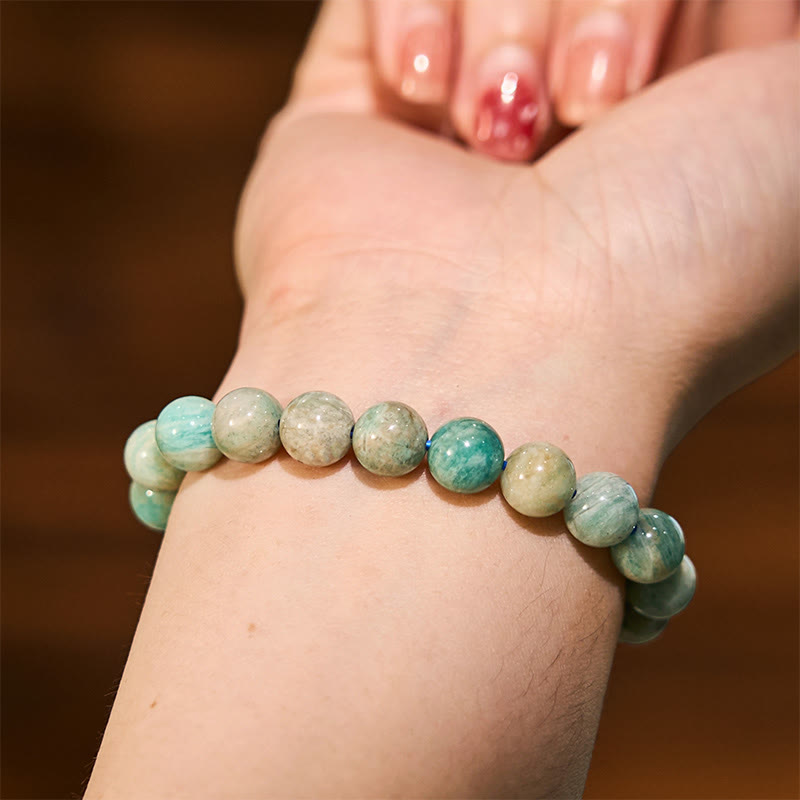 Fortune Jewel Amazonite Positive Balance Bracelet