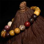 Buddha Stone Mookaite Emotional Growth Bracelet