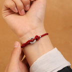 Fortune Jewel 999 Sterling Silver Year Of The Dragon Peace Buckle Luck Bracelet