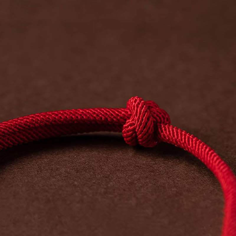 Fortune Jewel Luck Jade String Rope Bracelet