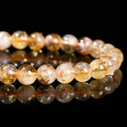 Fortune Jewel Natural Citrine Amethyst Prosperity Bracelet