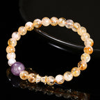 Fortune Jewel Natural Citrine Amethyst Prosperity Bracelet