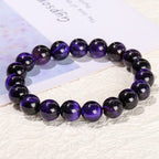 Fortune Jewel Purple Tiger Eye Creativity Bracelet