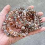 Fortune Jewel Natural Super Seven Crystal Positive Growth Bracelet