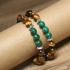 Fortune Jewel Tiger Eye Green Tiger Eye Courage Bracelet