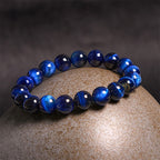 Fortune Jewel Blue Tiger Eye Protection Bracelet